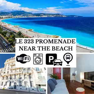 Appartamento Le 323 Prom - 2 - Ac - Parking - Tram Et Supermarche Proches - Front De, Nizza